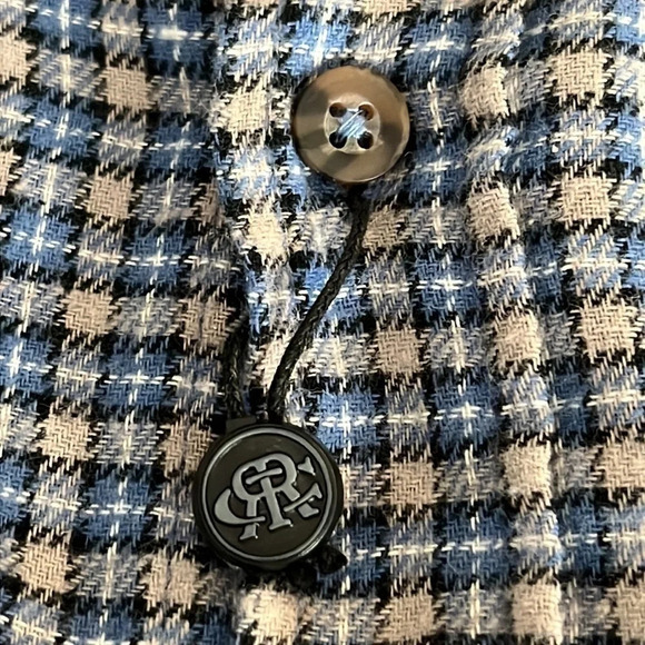 Report Collection Soft Touch Flannel Button Down Plaid Shirt - NWOT - Medium - Picture 5 of 7